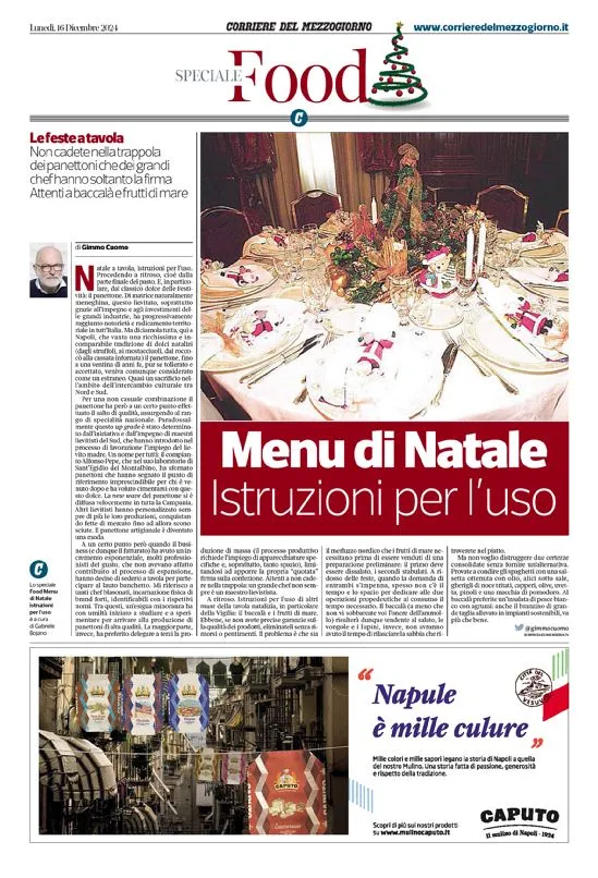 Prima-pagina-corriere del mezzogiorno-del-2024-12-16